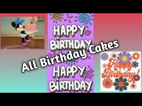 All Birthday Cakes  // Every Birthday Cake / All Birthday Cake Coc | Omaima Story Planet