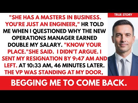 "'Know Your Place,' HR Said — 46 Minutes Later, They Were Begging Me Back."