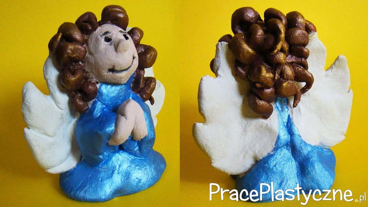 Jak zrobić aniołka z masy solnej?