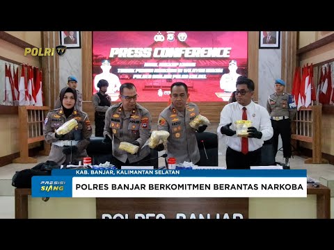 POLRES BANJAR AMANKAN KURIR DENGAN BARANG BUKTI 19 KG SABU