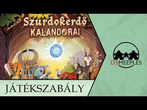 JÁTÉKSZABÁLY: SZURDOKERDŐ KALANDORAI - d3meeples