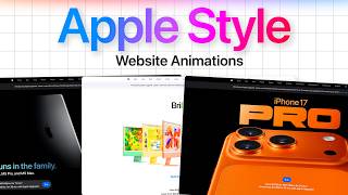 Give Me 9 Minutes & Make INSANE Website Animations