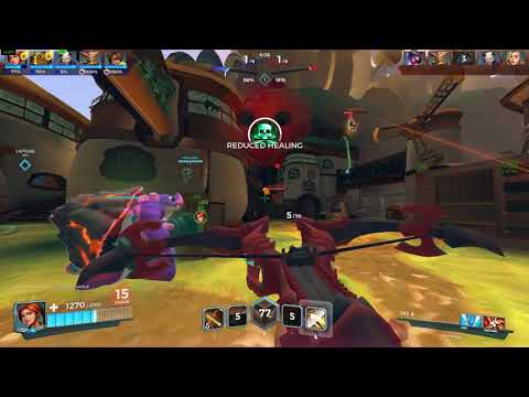Paladins Cassie gameplay (WIth OP LEGENDARY aka BLAST SHOT)