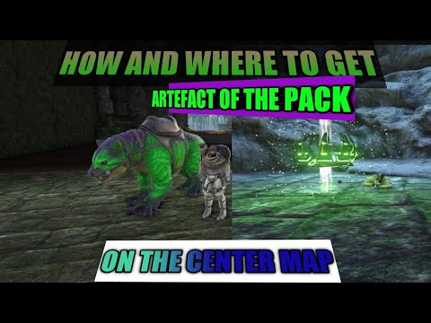 Ark how to get artefact of the pack on the center map  PVE PS4 official server