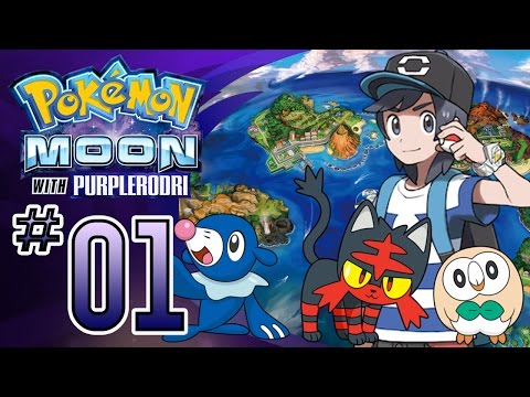 Let's Play Pokemon: Sun and Moon - Part 1 - You choose me!