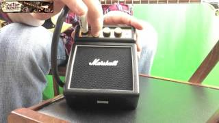 Video thumbnail for Marshall MS2 Micro Amp Review - Demoing the Marshall MS-2 Mini Amp by Ulrich Peise