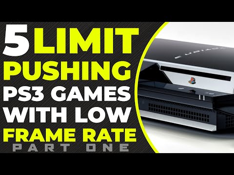 5 Limit Pushing PS3 games with LOW Frame Rate Part 1 - Jurassic Ninja