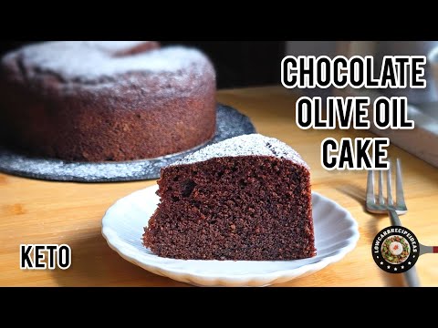 Keto Chocolate Olive Oil Cake | Incredibly Moist & Flavorful | Dairy Free | Super Easy