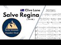 Salve Regina | CLIVE LANE | SATB | Rocky Mountain Chamber Choir | Demo Recording