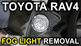 Toyota RAV4 (2016-2018): Fog Light Assembly Removal (Bulb Replacement).