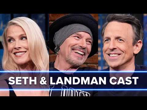 Ali Larter and Billy Bob Thornton Reveal Landman Stories from Set; Talk Sam Elliott Joining the Cast