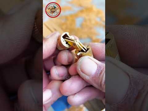 Brass Barrel Hinges Hidden Invisible Cabinet Furniture 🛠️