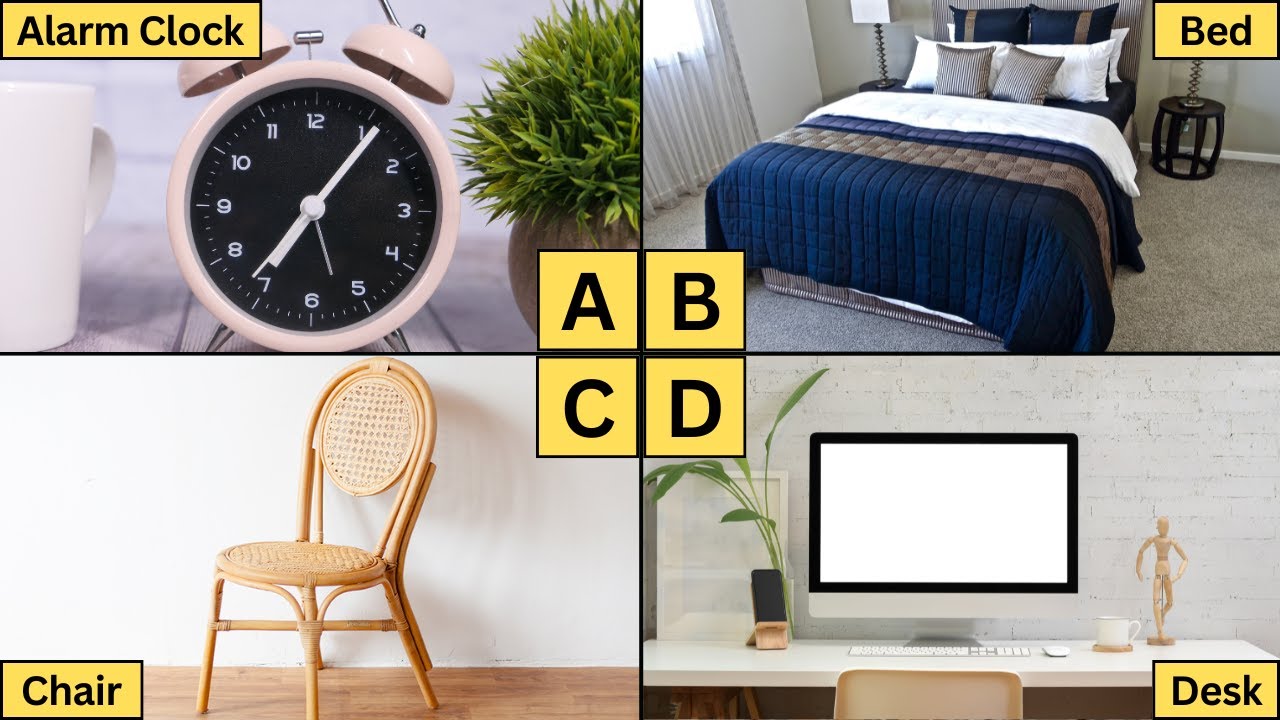 ABC Household Items | Learn the Alphabet from A to Z | Everyday Objects for Kids