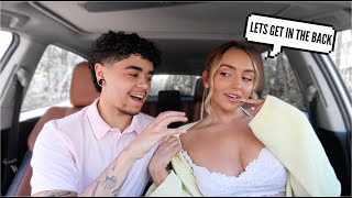 ASKING MY BOYFRIEND TO DO IT IN THE BACKSEAT! *JUICY*