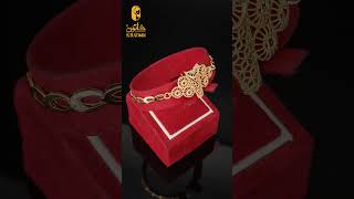 طقم مجوهرات بديل الذهب تصميم فيونكة أنيق 5 قطع | خ...