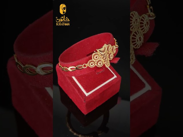 طقم إكسسوار موضة ربطة فيونكة بلمعة الذهب