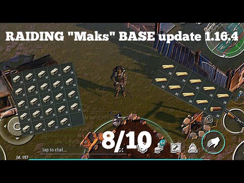 RAID "maks" BASE VERY GOOD LOOT -Last day on earth