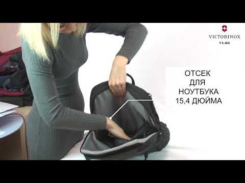 Рюкзак Victorinox Almont Deluxe Laptop Classic Black 21л