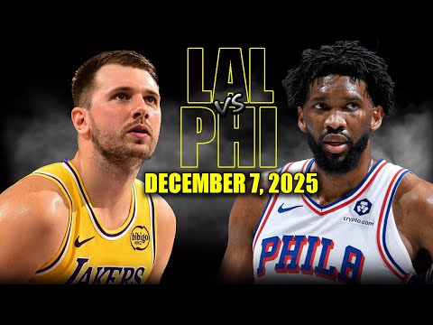 필라델피아 VS LA레이커스 108:112 NBA 스포츠하이라이트