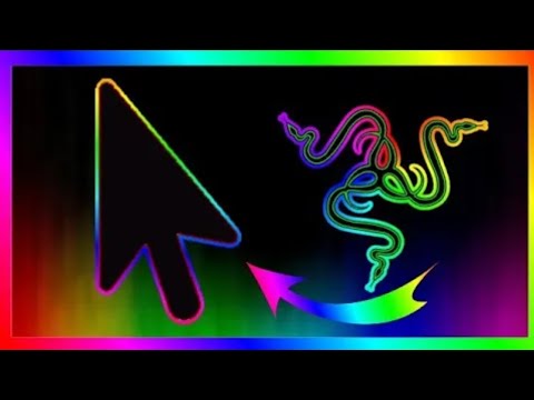 как сделать радужный курсор | tutorial