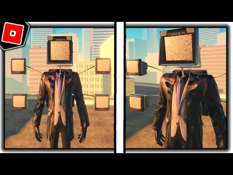 How to get LARGE TV MAN MORPH in SKIBIVERSE - Roblox