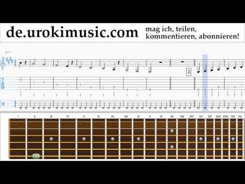 Gitarrenunterricht Prince Royce - Darte un Beso Teil#1 um-995