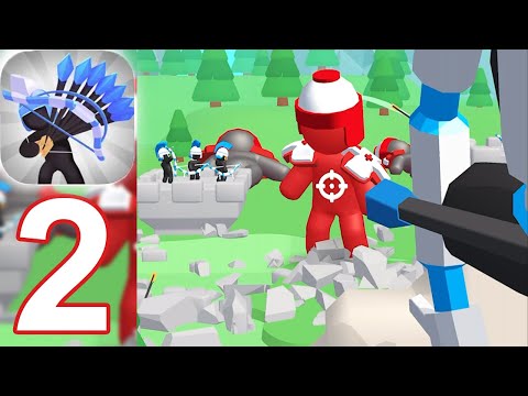 Merge Archers: Arrow Gameplay Walkthrough Part 2 (iOS Android) - YouTube