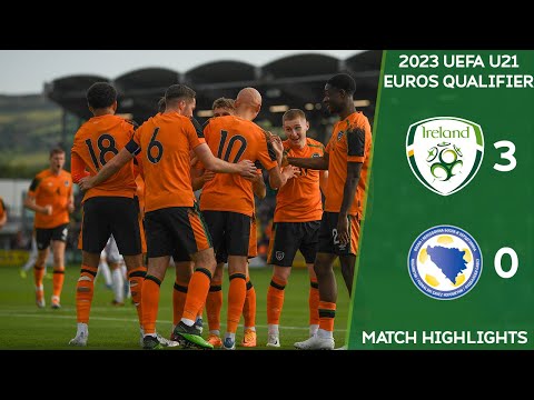 HIGHLIGHTS | Ireland U21 3-0 Bosnia & Herzegovina U21- 2023 UEFA European Under-21 Championship