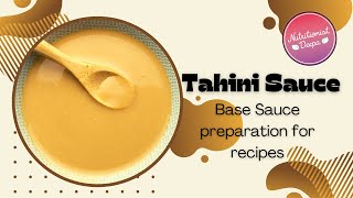 Creamy Delight: Quick & Easy Homemade Tahini Sauce, Oil-Free! | NutritionistDeepa.com