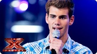 Alejandro sings Little Things by One Direction -- Bootcamp Auditions -- The X Factor 2013