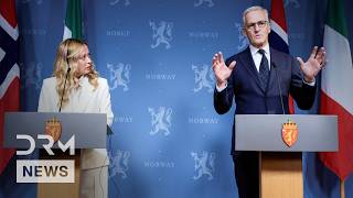 FULL PRESSER: Italy's Meloni, Norway's Støre on Russia–Ukraine, Defense, Energy & Security | AC1N