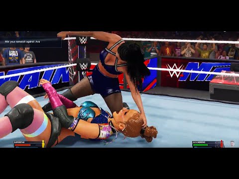 WWE 2k23 MyRise Female Wrestling Gameplay Part 3