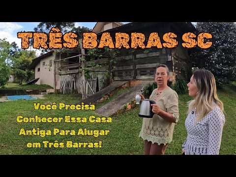 A Casa Mais Misteriosa de TRÊS BARRAS SCs Está Liberada Para Alugar!