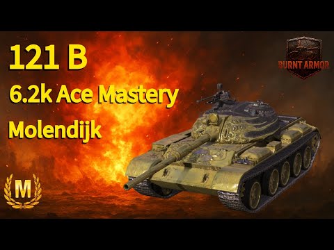 118. 121B with 6224 damage and Ace Mastery on Molendijk. Best Gameplay you will see.