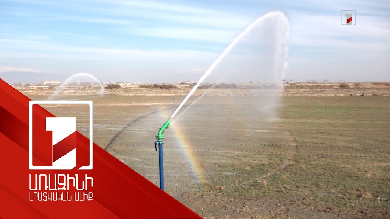 Անձրևացման համակարգի ներդրման շնորհիվ ջրի կորուստը նվազագույնի է հասցվում