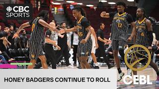 Sean East II leads Honey Badgers over BlackJacks for 3rd straight victory