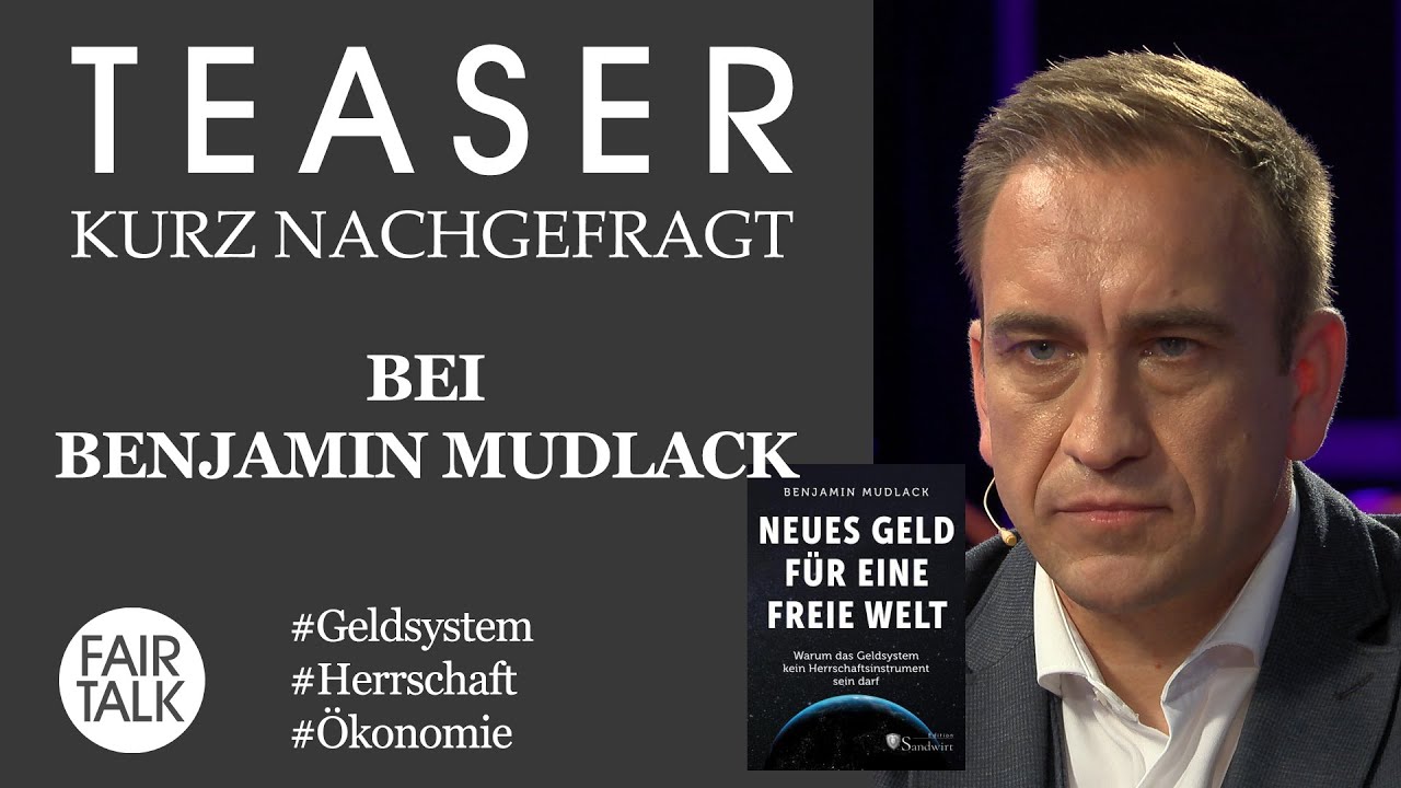 TEASER / KURZ NACHGEFRAGT bei BENJAMIN MUDLACK  @BenjaminMudlack ​