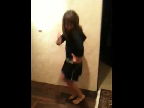 Monica dancing