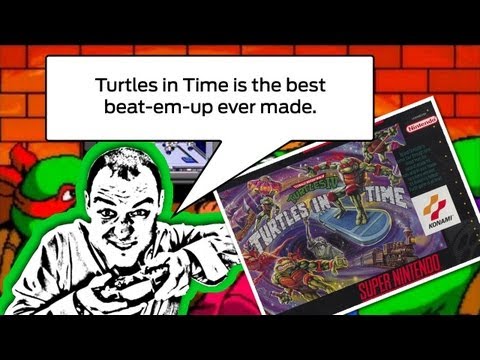 Let's Watch Us Play: Turtles in Time (SNES)