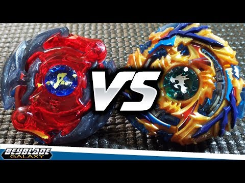 Blaze Ragnaruk .4S.B vs Drain Fafnir .8.Nt - [Beyblade Burst] - ベイブレードバースト