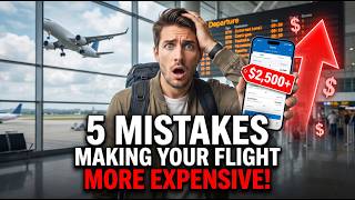 5 MISTAKES THAT MAKE YOUR FLIGHT TICKET MORE EXPENSIVE |JLC Global Travel