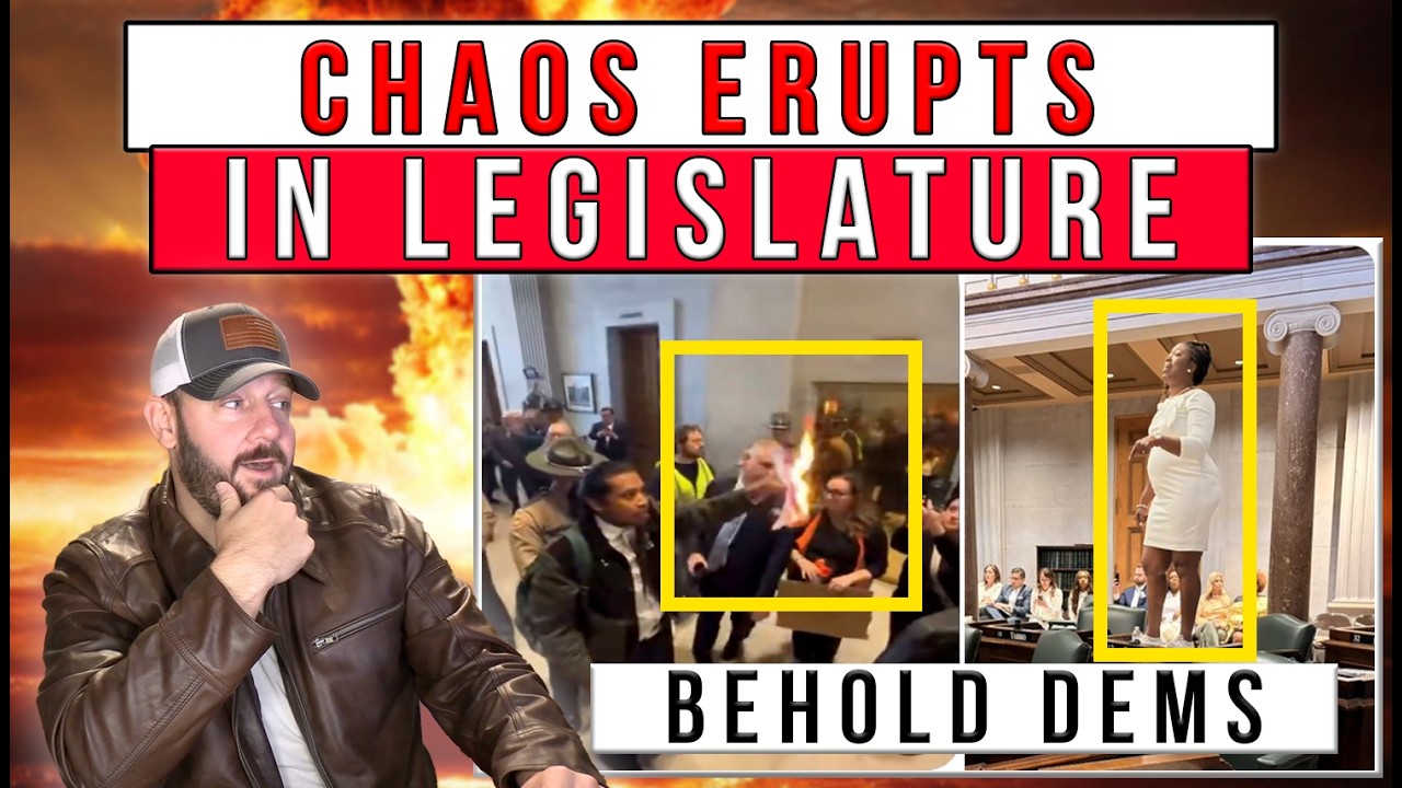 CHAOS ERUPTS In Legislature As Dems LOSE Redistricting Fight... Standing On Tables, Flames, Etc...