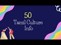 50 Tamil Culture Info Dances Musics Dramas Martial Arts Sports Festivels