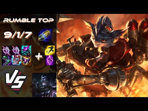 TOP Rumble vs Shen - EU Master Patch 14.10