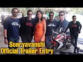 Sooryavanshi Official Trailer Launch Grand Entry @ Akshay, Katrina, Ajay Devgn
