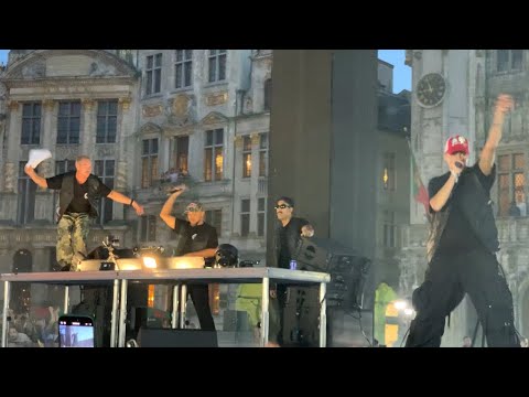 Major Lazer Soundsystem Ft Busy Signal Full Concert Live Set @ Bruxelles Brussels Belgium 2025