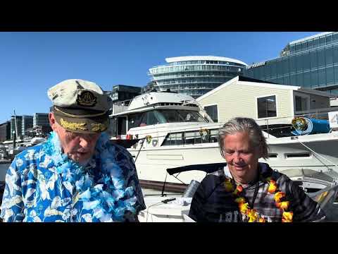 "Why A Dock?" Nautical Comedy Skit with Roger Thiel and Kathrin Wasiak