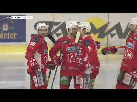 Highlights: EBEL - 36. Runde: EC-KAC – KHL Medvescak Zagreb 12:0