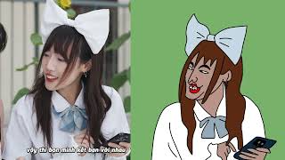 NHẠC CHẾ - Tiểu Thư Và Chị Đại Tuna Lee - Drawwing Troll Meme