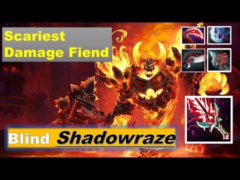 [Dota 2 Shadow Fiend Highlights]Nevermore | Scariest Damage Fiend | Blind Shadowraze Signature Hero